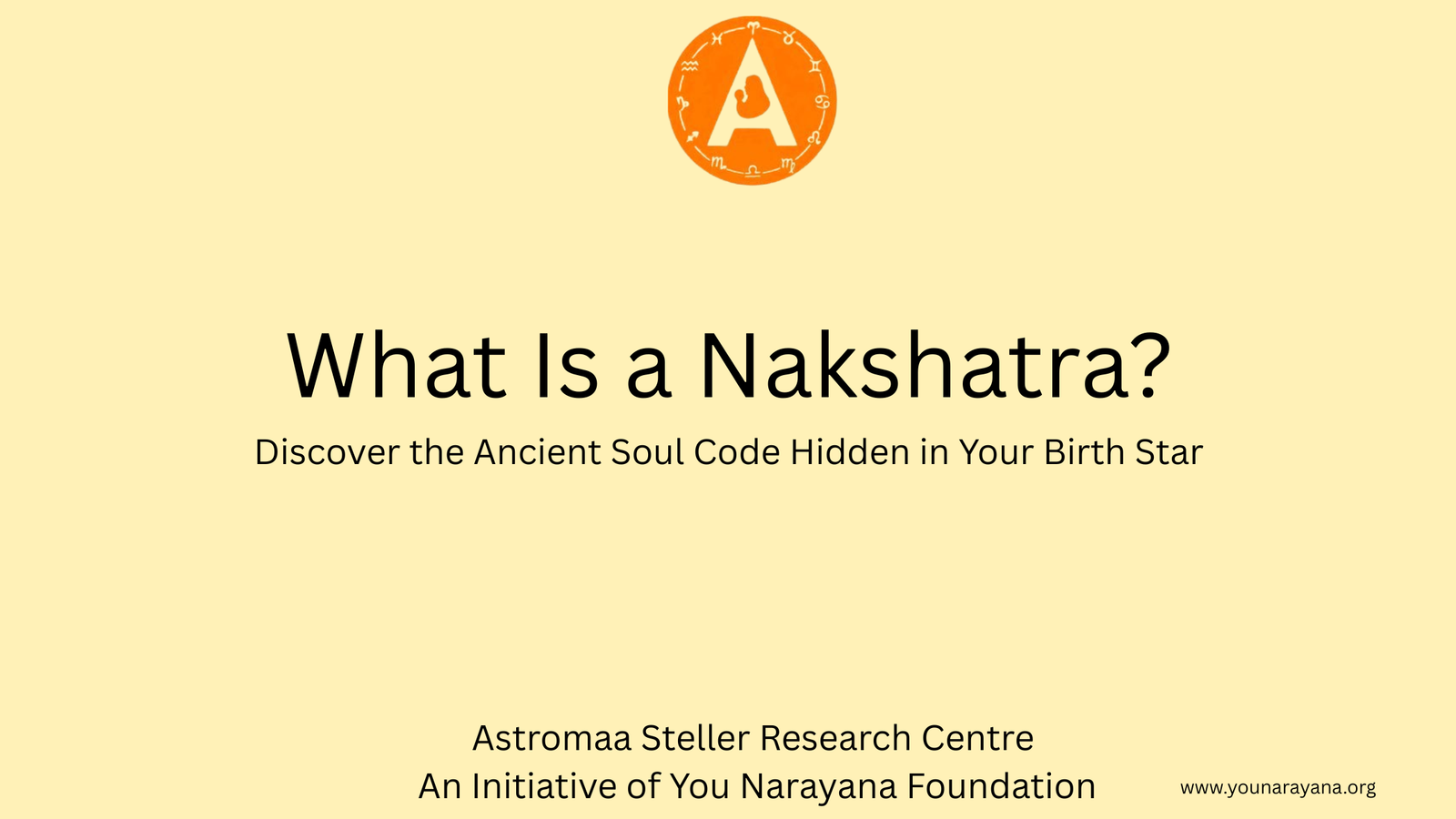 What is a Nakshatra infographic explaining the Soul Code concept in Vedic Astrology and how birth stars influence personality, destiny, and life purpose.